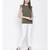 plain Green Polyester   Top