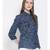 printed blue Cotton   Shirt