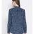 printed blue Cotton   Shirt