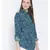 printed Blue Viscose   Shirt