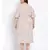printed White Polyester   Dress