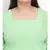 plain Green Polyester   Dress