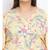 printed Yellow Polyester   Dress