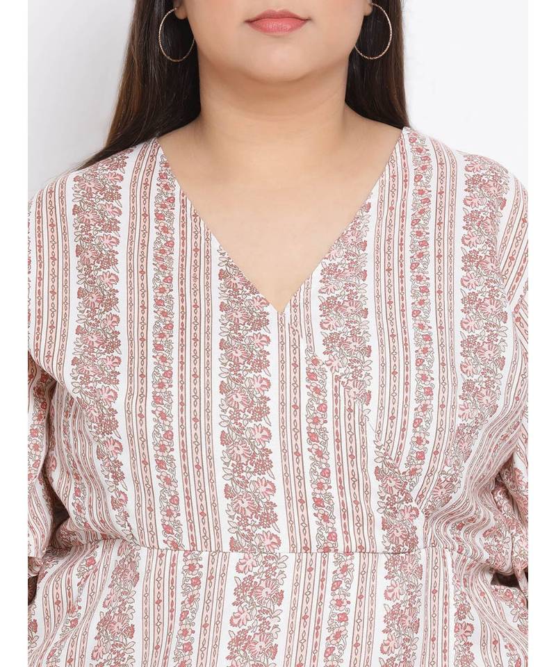 printed Multicolor Polyester   Dress