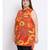 printed Orange Viscose   Shirt