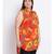 printed Orange Viscose   Shirt