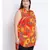 printed Orange Viscose   Shirt