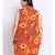 printed Orange Viscose   Shirt