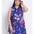 printed Purple Viscose   Shirt