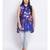 printed Purple Viscose   Shirt