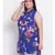 printed Purple Viscose   Shirt