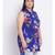 printed Purple Viscose   Shirt