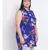 printed Purple Viscose   Shirt