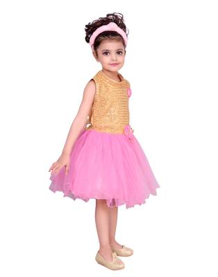 Kbkidswear Fashion Knee Length Party Wear Frock 3