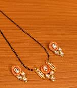 Orange mangalsutra