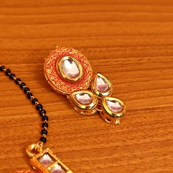 Orange mangalsutra 2