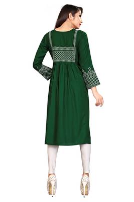 Women's RayonEmbroidery Readymade 2