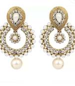 Steorra jewels Green Hanging Earings for Women and Girls