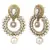 Steorra jewels Green Hanging Earings for Women and Girls