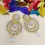 Steorra jewels Green Hanging Earings for Women and Girls
