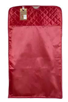 Maroon Hanging Saree Cover Wardrobe Cloth organizer for Storage Rack Garment Storage Bags Pack of 24