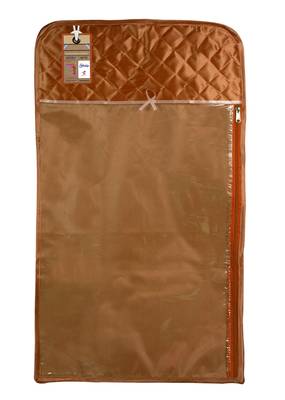 Golden Hanging Saree Cover Wardrobe Cloth organizer for Storage Rack Garment Storage Bags Pack of 6 5