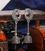 Silver earrings
