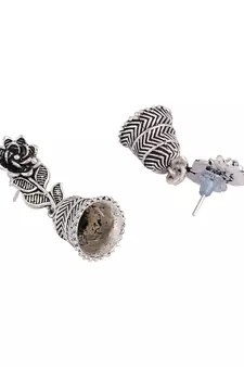 Silver earrings