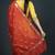 Red Banarasi Pure Chanderi Silk Jaamdani Dupatta
