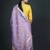 Purple Banarasi Pure Chanderi Silk Jaamdani Dupatta