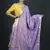 Purple Banarasi Pure Chanderi Silk Jaamdani Dupatta
