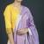 Purple Banarasi Pure Chanderi Silk Jaamdani Dupatta