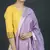 Purple Banarasi Pure Chanderi Silk Jaamdani Dupatta