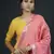 Pink Banarasi Pure Chanderi Silk Jaamdani Dupatta