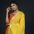 Yellow Banarasi Pure Chanderi Silk Jaamdani Dupatta