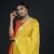 Yellow Banarasi Pure Chanderi Silk Jaamdani Dupatta