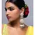 Brass kundan Blue Earrings