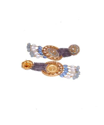 Bold Blue Dangle Earrings 3