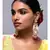 Brass kundan White Earrings