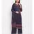 Grey Liva unstitched acrylic wool blend dress material