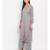 Grey Woven Design unstitched acrylic wool blend dress material