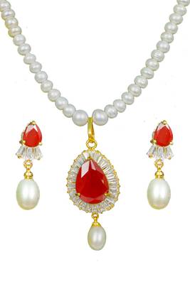 Natural Fresh Water Pearl Set From Hyderabad of Authenticity 2