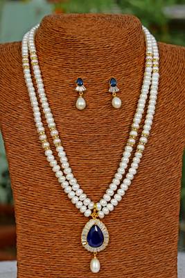 Natural Fresh Water Pearl Set From Hyderabad of Authenticity 1