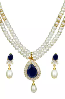 Natural Fresh Water Pearl Set From Hyderabad of Authenticity