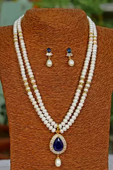 Natural Fresh Water Pearl Set From Hyderabad of Authenticity