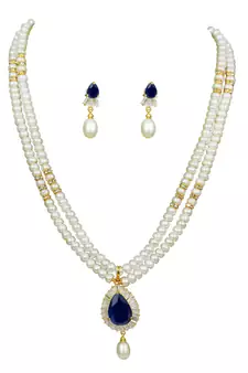 Natural Fresh Water Pearl Set From Hyderabad of Authenticity