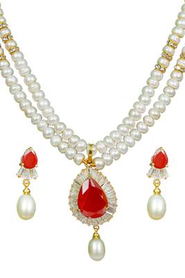 Natural Fresh Water Pearl Set From Hyderabad of Authenticity 2
