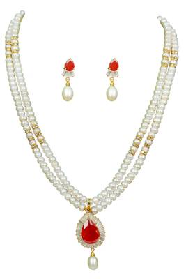 Natural Fresh Water Pearl Set From Hyderabad of Authenticity 3