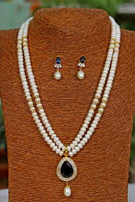 Natural Fresh Water Pearl Set From Hyderabad of Authenticity 1