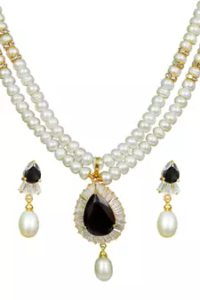 Natural Fresh Water Pearl Set From Hyderabad of Authenticity